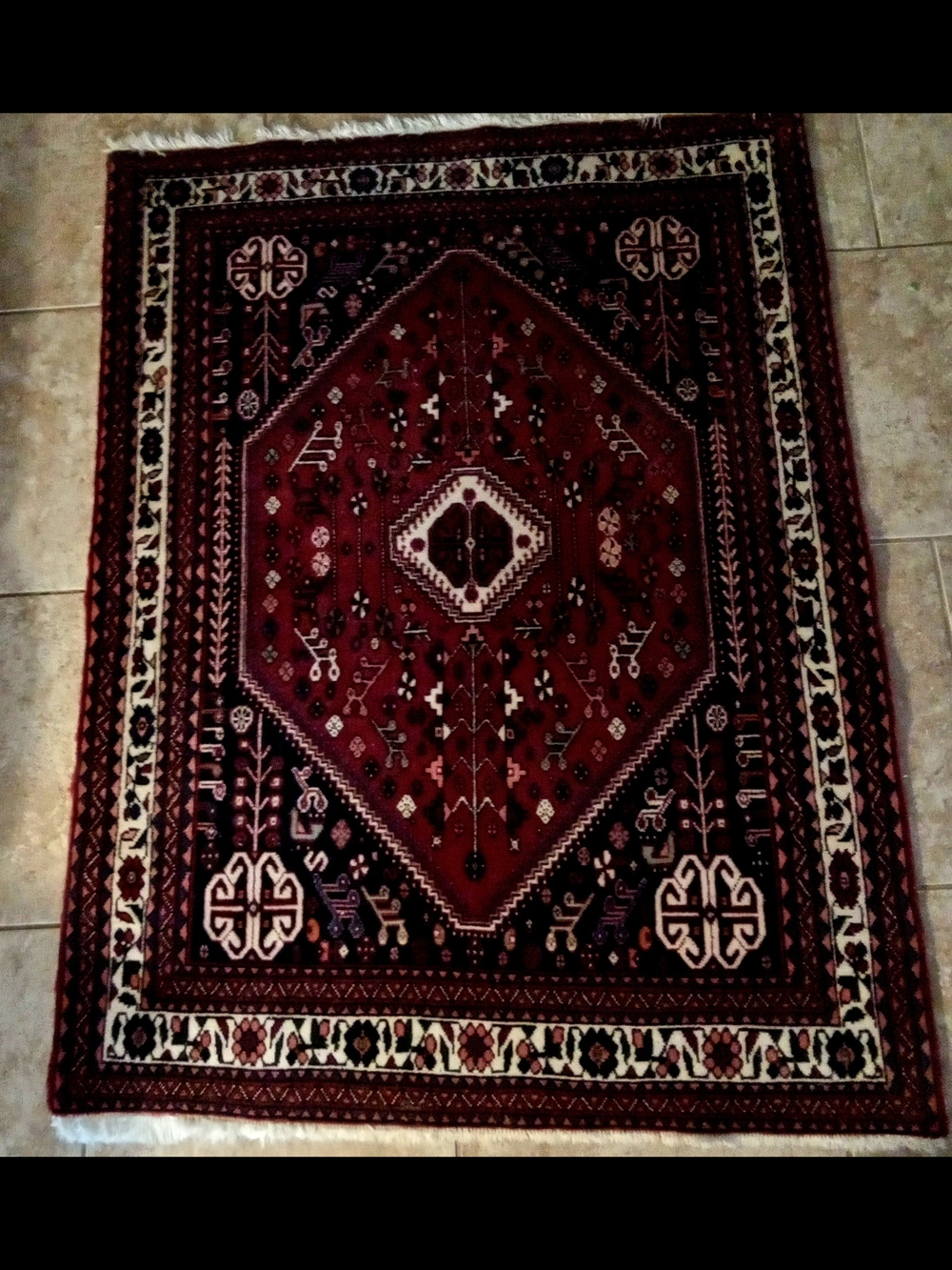 Traditional Geometric Persian Area Rug